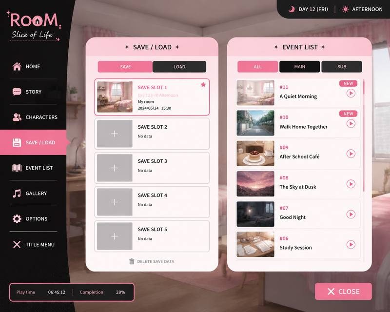 ROOM 故事片段 实机截图
